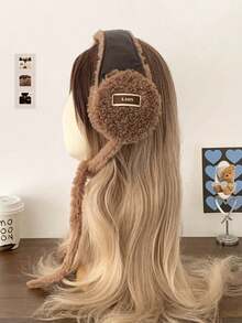 Cute Cat Ear Faux Fur Foldable Ear Warmers, Women's Windproof & Warm Winter Ear Covers, Outdoor Cycling Daily Cold Weather Accessory - Multicolor - View 5