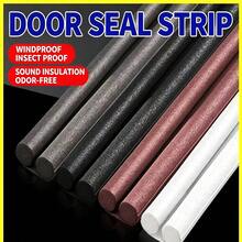 1pcA High-Resistance Rubber And Fabric Door Bottom Draft Stopper - Soundproof, Waterproof Seal Strip, Suitable For Bedroom Doors - 36.61 Inch Waterproof Door Bottom Seal Strip - A - View 7