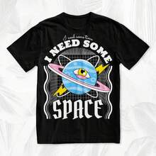 Camisetas de hombre - Negro - Ver 5