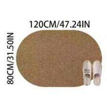 1pc Oval Area Rug, Decorative Carpet, Bedroom Decor, Floor Mat, Rug, Home Decor, Living Room Carpet, Small Living Room Rug, Bedroom Rug, Living Room Home Decor, Outdoor Rug, Washable Carpet - Multicolor B - View 15