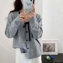 Women Sweaters - Gray - View 1
