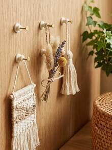 Kitchen Home Use Gourd Nail Hook, No-Damage Nail Picture Hanging Tool, No-Drill Wall Nail Invisible Hook For Photo Frame, Wall Painting, Wedding Photo, Wall Hanging Nail - Gourd-shaped Nail - View 3