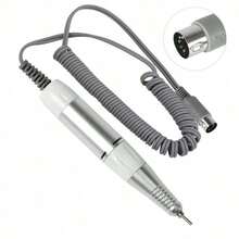 Electric Nail Polishing Pen With Polishing And Grinding Heads, Adjustable Speed Wired Nail Tool, Home DIY Quiet Nail Set (DC2 Pin Plug, Beginner-Friendly Design), Nail Care, Gift For Friends, Fully Automatic Nail Polishing - Multicolor - View 13