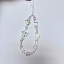 1pc Acrylic Bow Phone Chain CCD Camera Pendant Keychain Phone Case Accessory Phone Lanyard - Multicolor - View 11