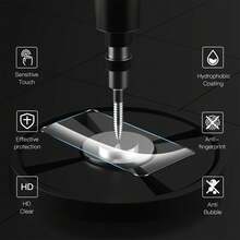 3pcs Tempered Glass Screen Protector For Samsung Galaxy Z Fold 8 Ultra [Front Screen Only] Bubble-Free 9H Hardness, Supports Fingerprint Unlock And Face Recognition - Clear - View 5