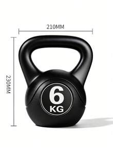 8KG PVC Coated Kettlebell For Full-Body Strength Training, Ideal For Home Gym, CrossFit And HIIT Workout, Fitness Weight For Beginners & Intermediate Athletes - Multicolor - View 13