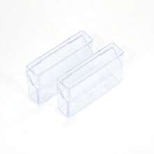 2pcs Portable Transparent Colorless Flip-Top Smoke Pod Storage Box For TEREA, PC Material Pressure-Resistant Anti-Drop Non-Deformable, Suitable As Gift For Family And Friends - Multicolor - View 13