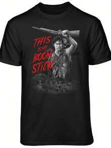 Men T-Shirts - 黑色 - 查看 1