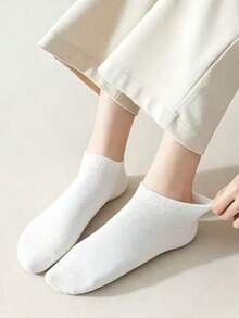 3/4/5/6/8/10雙優雅舒適柔軟休閒女款短襪 春夏日系風格 刺繡雛菊款 溫暖聖誕禮物 新年必備襪 情人節驚喜 - 彩色 - 查看 14