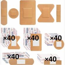 100/200pcs Waterproof Finger-Tip Stickers, Covers And Protects, Adhesive Stickers For Fingers, Knees And Heels, 5 Assorted Sizes - Various Style - View 5