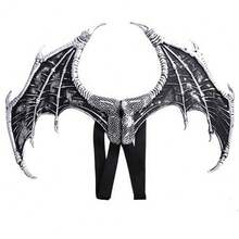 Halloween Horror Demon Dragon Wings - Cartoon Style Dragon Prop, Suitable For Adult Performance And Party Costume - Multicolor - View 6