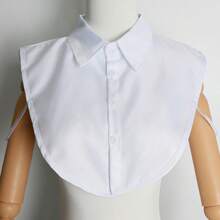 4/2/1 Detachable Fake Collar, Unisex, Business Casual Style, Suitable For Layering With Sweaters And Shirts, Halloween - Multicolor - View 10