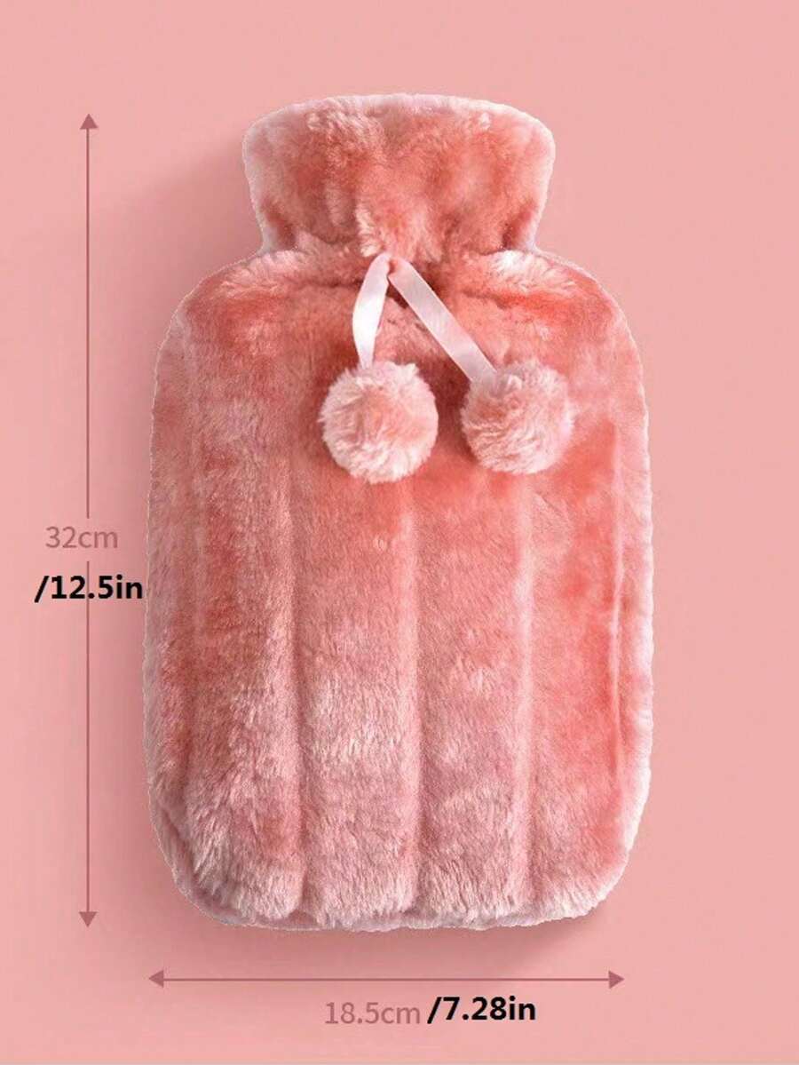 [Long-Lasting Warmth]2000ml Large Capacity Refillable Hot Water Bottle, Leak-Proof Reusable Warm Water Bag, Relieve Menstrual Pain And Winter Cold - Multicolor - View 1