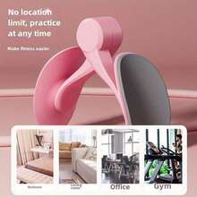 Pelvic Floor Muscle Trainer, For Shaping Hips And Legs. Kegel Exercises. Postpartum Recovery. Adductor Muscle Training. Unisex Home Fitness Equipment - Purple - View 5