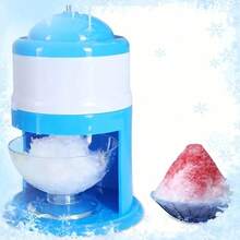 Mesin Pembuat Es Serut Manual, Mesin Es Krim/Es Serut/Milkshake Engkol Tangan. Desain Engkol Tangan, Ringkas dan Portabel, Hemat Ruang. Mudah Membuat Milkshake, Es Serut, Es Krim, Makanan Penutup DIY, dan Lainnya. - Biru - View 11