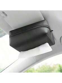 Tas Penyimpanan Tisu Mobil Universal, Kotak Tisu Mobil Minimalis, Berbagai Pilihan Warna, Tali Elastis, Dapat Dipasang Di Mana Saja Di Dalam Mobil, Terbuat Dari Kulit PU, Tas Penyimpanan Bergaya Laci, Dapat Dipasang Di Pelindung Matahari dan Kotak Sandaran Tangan (Tisu Tidak Termasuk), Hadiah yang Berkes thoughtful Untuk Pacar, Keluarga, dan Teman - Beraneka warna - View 2