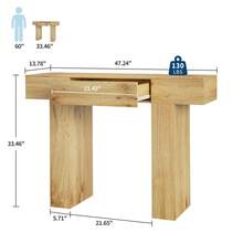 Tables - Chêne fissuré Michat de 1,2 m - Voir 2