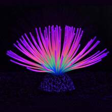 Soft Silicone Glow In The Dark Aquarium Coral Jewelry Soft Silicone And Realistic Color Change Glow In The Dark Creates Visual Effects That Are Easy To Place In The Aquarium Decoration - A - View 18