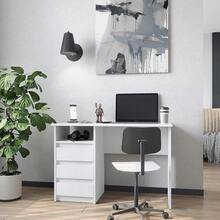 Desk And Drawer Storage - White - View 2