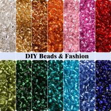 1000pcs Shiny Charm Czech Glass Seed Beads For DIY Jewelry Making Bracelet Necklace Earring Sewing Craft Accessories - Millet Pearl - View 9