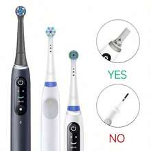Cabezales de repuesto para cepillo de dientes eléctrico -IO, solo cabezales de cepillo, cepillo de dientes eléctrico no incluido - Multicolor - Ver 6