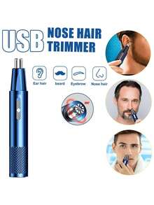 AXH Máy tỉa lông mũi chuyên nghiệp đa năng sạc USB, máy cạo lông mặt cho nam - Nhiều màu - Xem 1