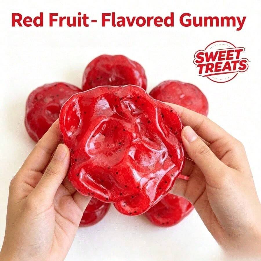 1pc Creative Watermelon Shaped Fidget Toy, Handmade Ice Cream Texture, Crisp ASMR Sound, Watermelon Ice Ball Shaped Sand-Feel Handheld Toy, Desktop Decor Children's Fun Gift