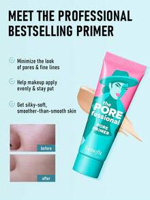 Benefit The POREfessional 毛孔隱形妝前乳迷你版 7.5ml/0.25 Oz | 絲滑輕盈配方，快速視覺模糊毛孔 | 無油配方 | 使肌膚光滑且霧面 | 適合所有膚色 | 自然妝感 - Travel Size Mini - 7.5ml - 查看 5