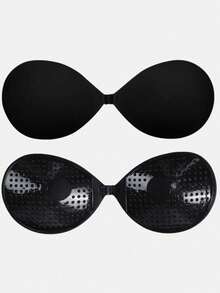 1/2 Bra Olahraga Elastis Tanpa Tali Bahu, Bra Tak Terlihat, Cocok untuk Yoga dan Pakaian Malam Formal - MultiWarna - View 16