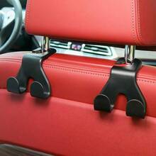 Concealed Creative New Car Seat Back Hook Multi Functional Rear Car Phone Holder Hook Automotive Accessories - A - View 10