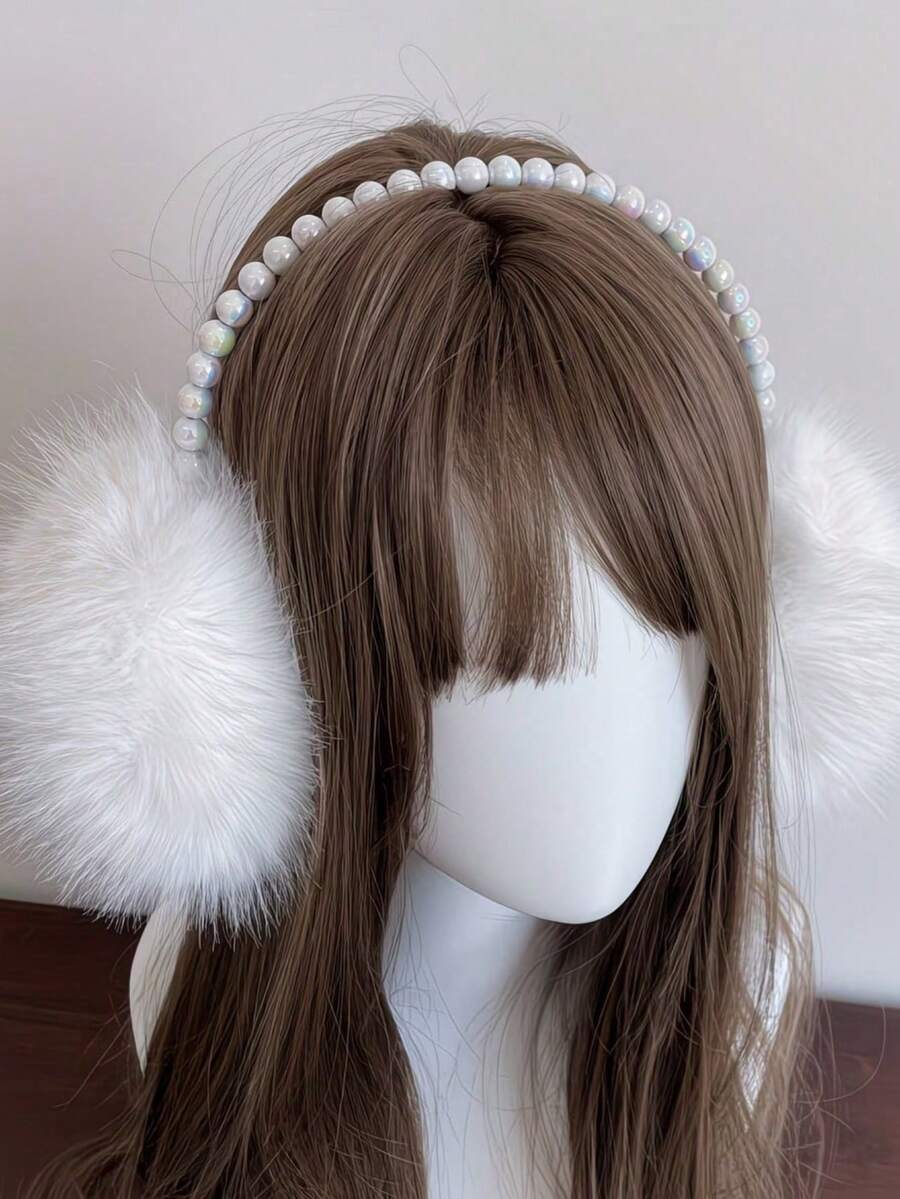 Ear Protectors For Boy And Girl, Suitable For Autumn And Winter, Cute Plush Ear Covers That Keep Ears Warm, Prevent Cold And Frostbite. - Multicolor - View 1