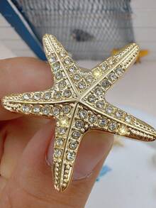 16件海洋系列鞋飾（美人魚、海星、貝殼、海螺、鯨魚），適用於涼鞋、拖鞋、沙灘鞋、園藝鞋，DIY可拆卸鞋飾，生日派對與節日的完美禮物 - 藍白色 - 查看 3