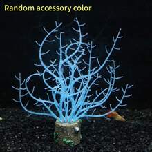 Soft Silicone Glow In The Dark Aquarium Coral Jewelry Soft Silicone And Realistic Color Change Glow In The Dark Creates Visual Effects That Are Easy To Place In The Aquarium Decoration - A - View 24