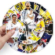 50 Stickers Featuring Designs From The 2026 FIFA World Cup, Including The Tournament Mascot, Maple, Mesayu, And Klachi, Perfect For Decorating Journals, Tablets, Phones, And For Fans - A - View 4