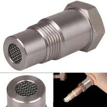 1 Pcs Silver Plain Stainless Steel Pipe Caps, M18*1.5 High Precision Threaded Auto Fittings, Heavy Duty Rustproof Replacement Parts For Engine Modification, Industrial Hardware Accessories - Silver - View 1