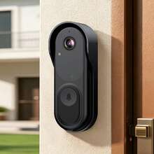 Wireless Smart Video Doorbell Camera, 2.4G WiFi Home Security System, Real-Time Notification, Night Vision, Two-Way Audio, Cloud/SD Card Storage, Rechargeable Battery, Indoor/Outdoor Universal, Smartphone Support - View 13