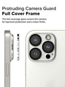 MSRI 3pcs/Pack, One-Piece Lens Protector, Pure Glass, High Hardness Anti-Collision Anti-Scratch Anti-Sharp, Strong Adhesion No Peeling, Easy Installation, Compatible With IPhone17e/17 Pro Max/17 Pro/17Air/17/16 Pro Max/16 Pro/16 Plus/16/15 Pro Max/15//14/13/12 And Other Models. - Clear - View 4