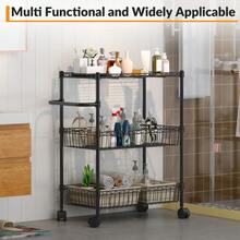 Kselythan Mobile Storage Islands - Black - View 5