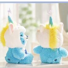Care Bears 20cm獨角獸絨毛吸盤裝飾品，萬聖節美學懸掛裝飾，適用車內、牆面、窗戶，柔軟填充節日禮物 - 彩色 - 查看 9