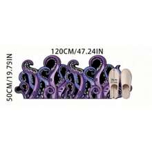 1pc Purple Deep Sea Octopus Tentacle Art Rug, Bathroom Mat, Bathroom Carpet, Small Rug, Home Decor, Area Rug, Outdoor Mat, Bedroom Carpet, Washable Rug - Multicolor - View 16