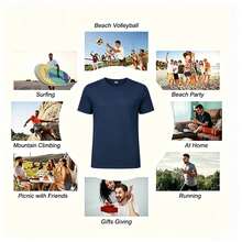 100% Cotton Geographic Inspired Dragonfly Graphic T Shirt For Men And Women |  Exquisite Design |  Loose And Comfortable | Shirts Y2k - 藏蓝色 - 查看 2