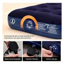 Outdoor Air Mattress - Black - View 3
