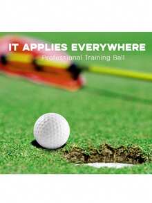 42mm EVA Golf Foam Practice Ball, Solid Color High Rebound Honeycomb Indoor Training Foam Ball - Multicolor - View 3