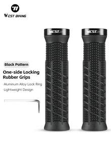 WEST BIKING Grip Stang Sepeda Karet Lembut Anti Selip Ringan Aksesori Stang Sepeda Gunung Cocok untuk Stang 22.2mm - MultiWarna - View 13