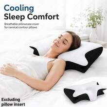 Gối bướm cao su non, hỗ trợ cổ công thái học và chức năng thư giãn, phù hợp cho người ngủ ngửa/ngủ nghiêng, giúp cải thiện chất lượng giấc ngủ, quà tặng cho gia đình, dùng cho mọi mùa - gối sừng - Xem 12