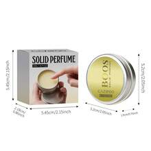 GAZIPOO Men's Solid Fragrance, Floral & Fruity Scent, Fresh & Long-Lasting Body Fragrance, Enhance Charm, 20g 0.71OZ, Suitable For Daily Use And Dates, Exquisite Gift Choice - GAZIPOO SOLID PERFUME - View 8