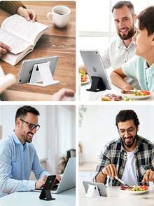 Dudukan Ponsel Portabel untuk Meja, Dudukan Lipat Ukuran Saku, Penahan Ponsel Meja Universal yang Dapat Diatur - Dudukan ponsel - View 7