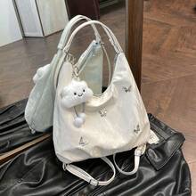 2026 New Unique Butterfly Design Women's Multi-Functional Bag, Large Capacity Backpack With Shoulder Strap And Crossbody Strap, Versatile Daily Commute Handbag - Multiple Styles - View 12
