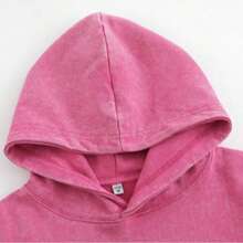 Men's Fashionable Autumn Washed Distressed Pocket Hoodie, Mens Hoodies Vintage Oversized Hoodie Acid Wash Couples Cotton Pullover Hoodies Withlove-L61 - 粉紅色1 - 查看 6