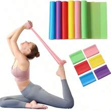 Fitness Yoga Set Stretching Training Band Resistance Band, Elastic Squat Resistance Band Hip Lift, Multi-Function Foot Pedal Resistance Trainer Assisted Sit-Ups Elastic Rope Yoga Fitness Equipment - A - View 7